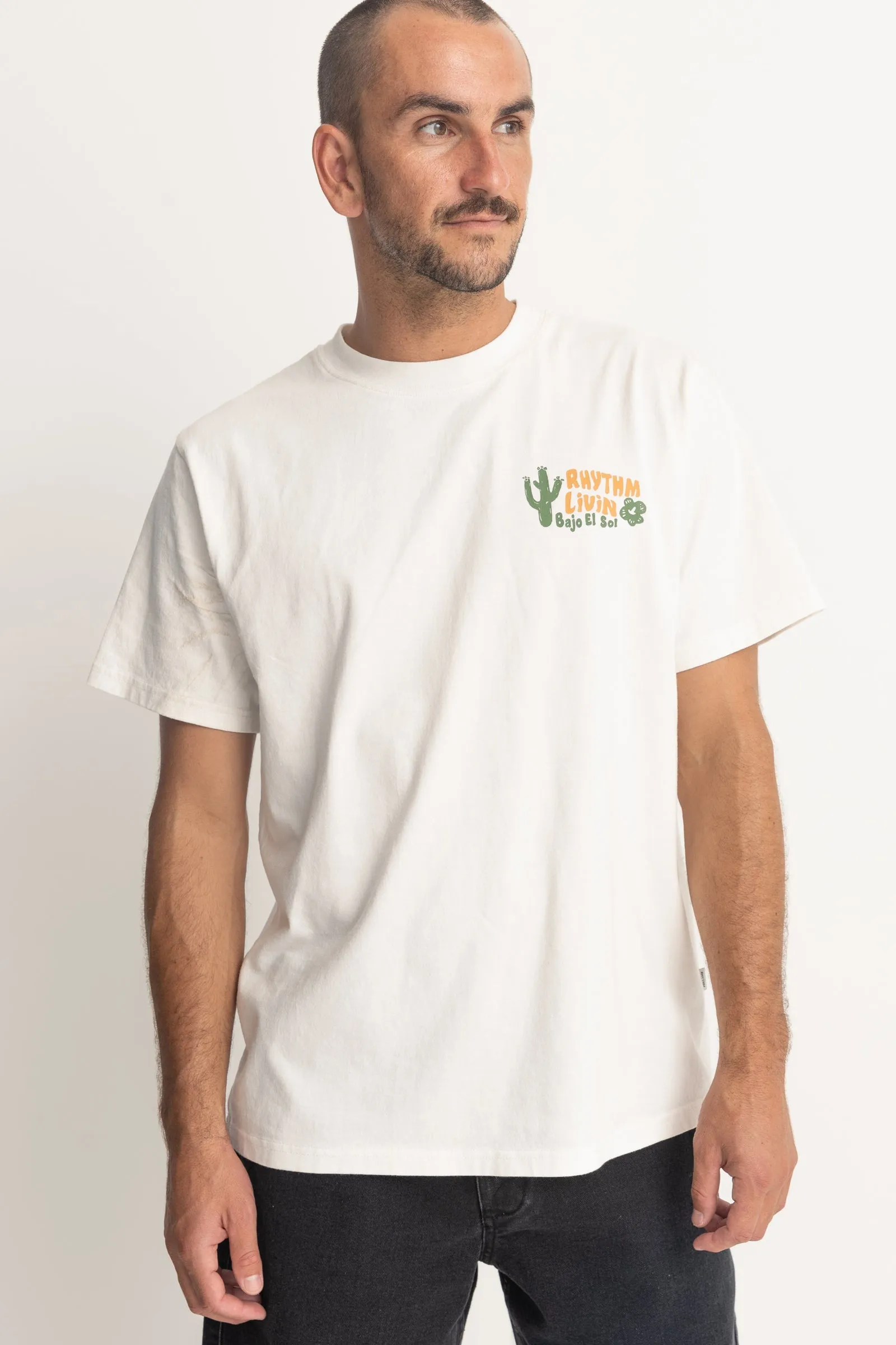 Desert Vintage Ss T Shirt Vintage White