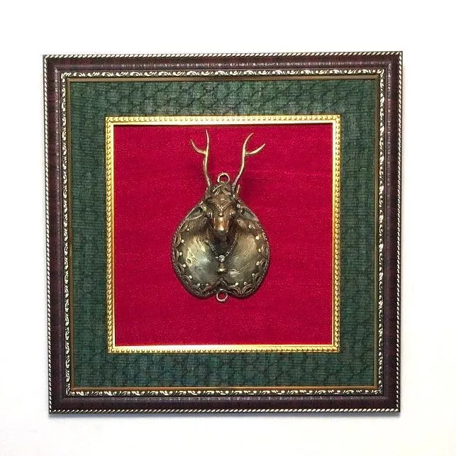 Dhokra Deer Wall Decor