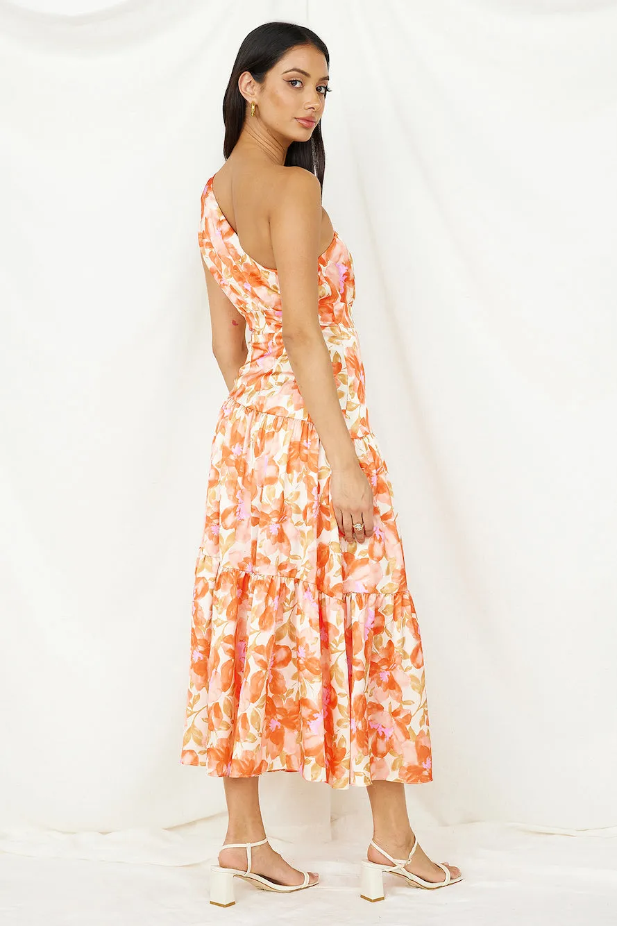 Dream Girl Maxi Dress Orange