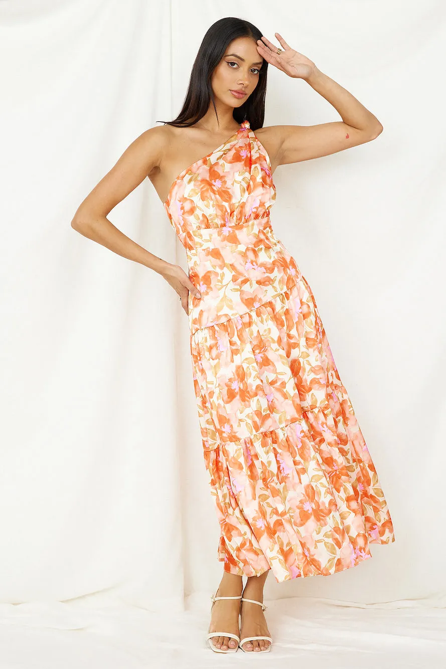 Dream Girl Maxi Dress Orange