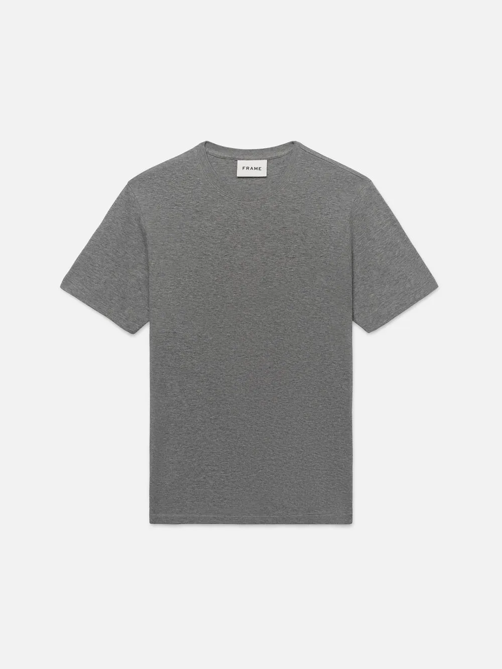 Duo Fold Tee -- Heather Grey