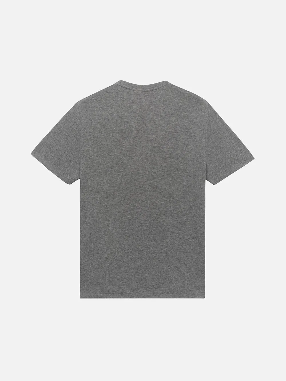 Duo Fold Tee -- Heather Grey