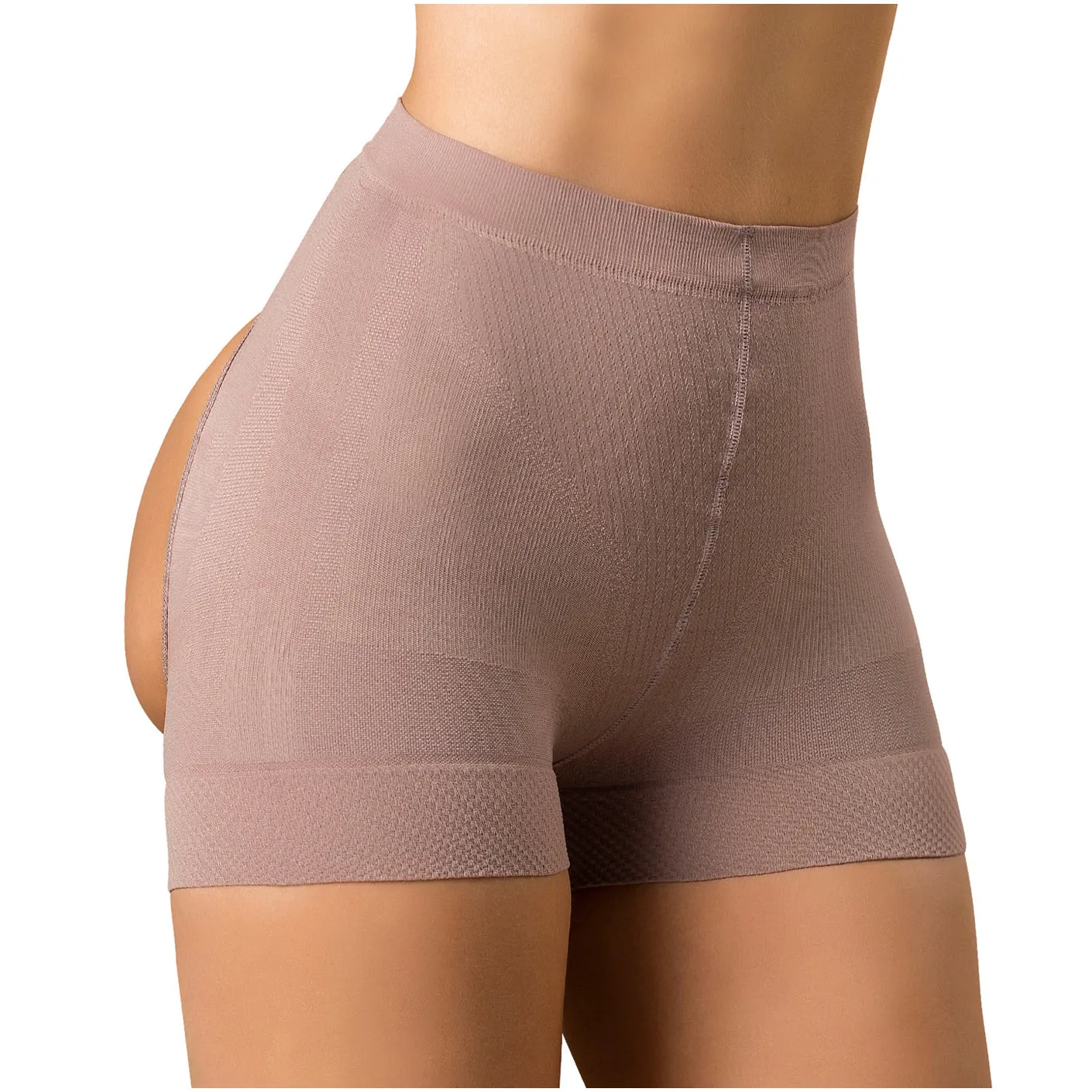 Fajas Laty Rose 21997 | High Waist Butt Lifting Push Up Panties Colombian Shapewear |  Shaping Shorts with Cut Outs