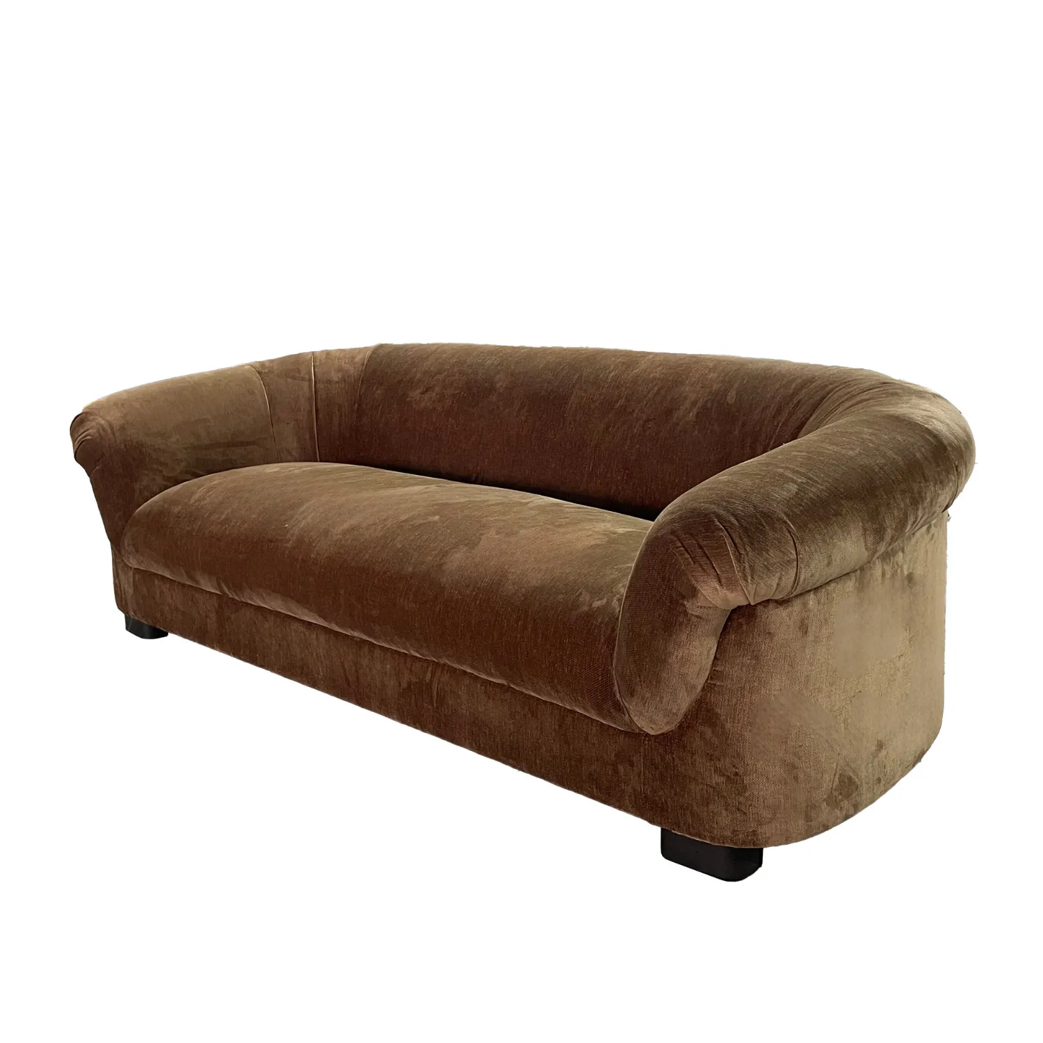 Fergus Velour Bronze Sofa