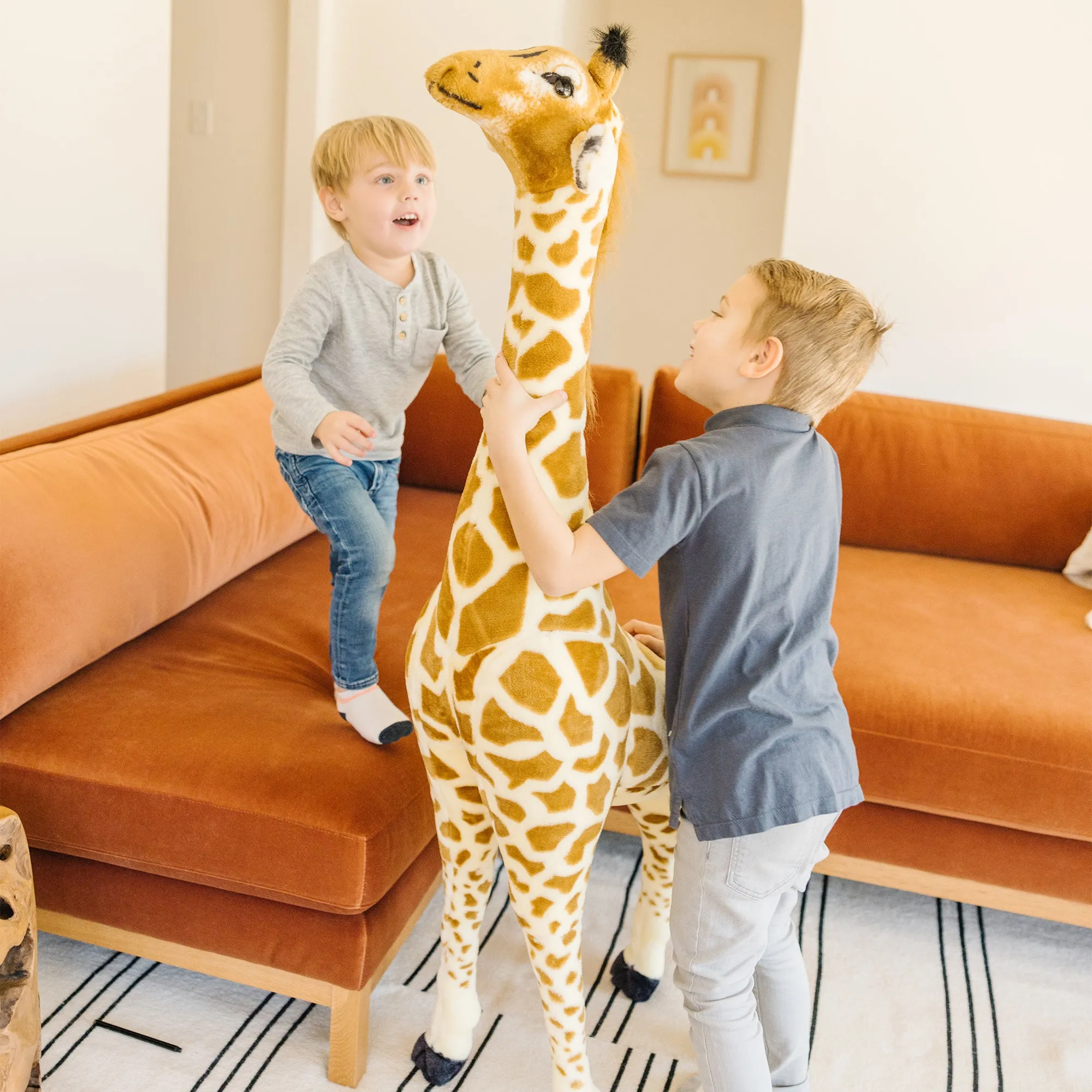 Giraffe Lifelike Plush Stuffed Animal