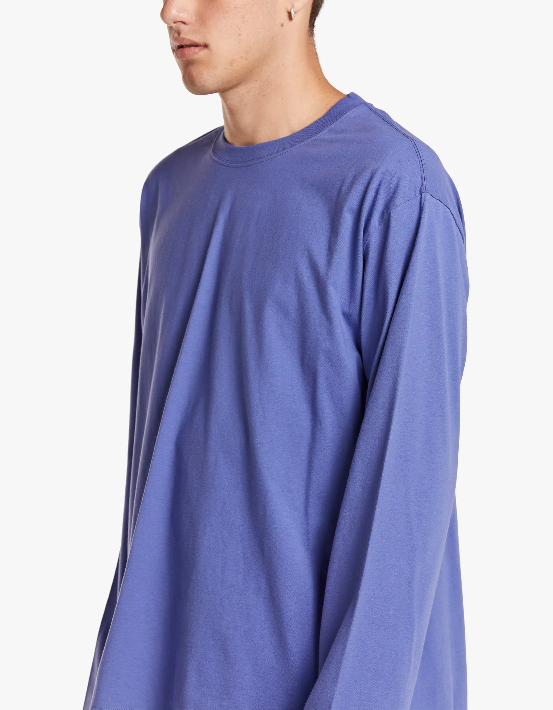 Greg Long-Sleeve T Shirt - Violet