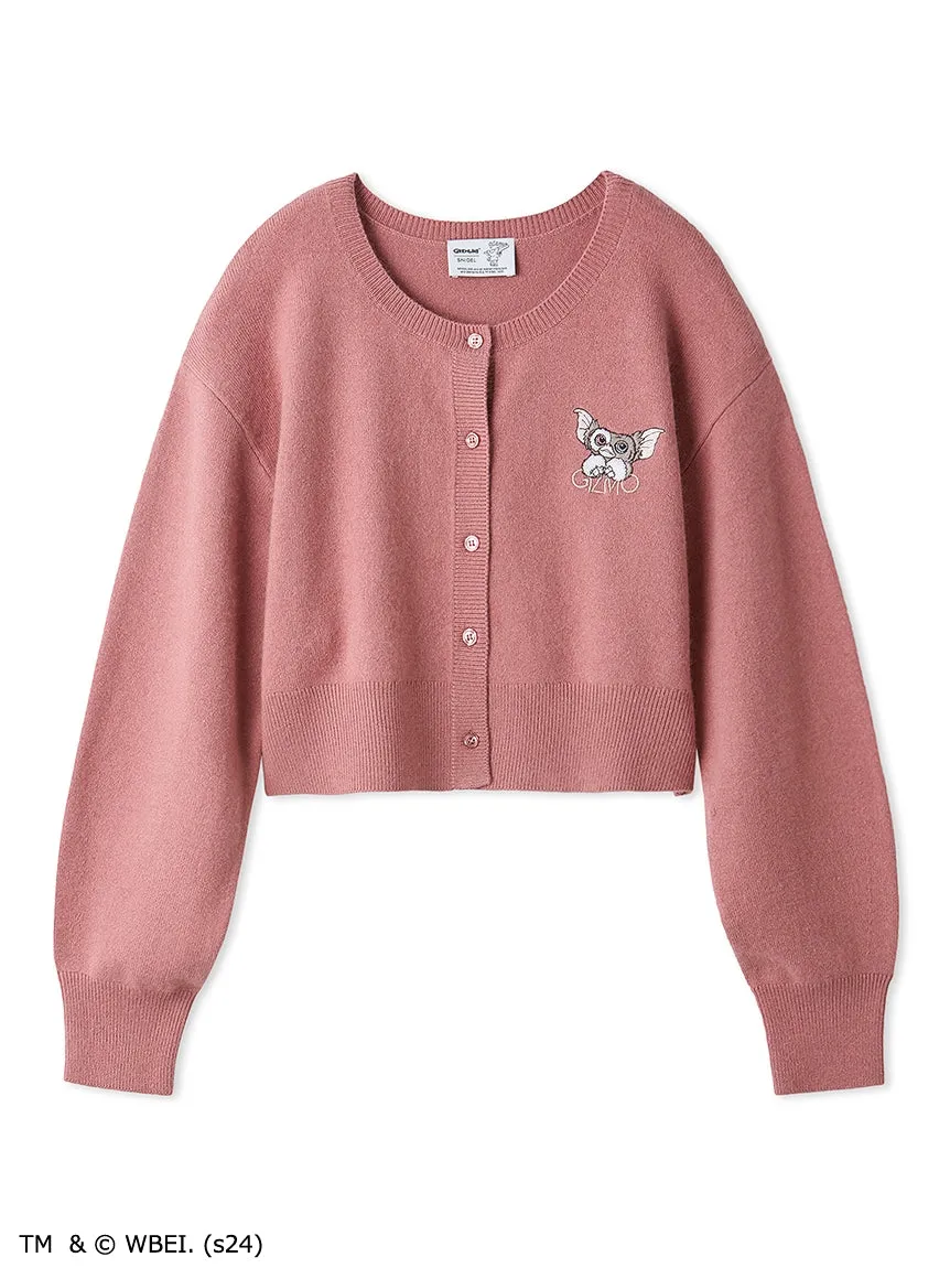 GREMLINS Special Order Embroidery Cropped Cardigan