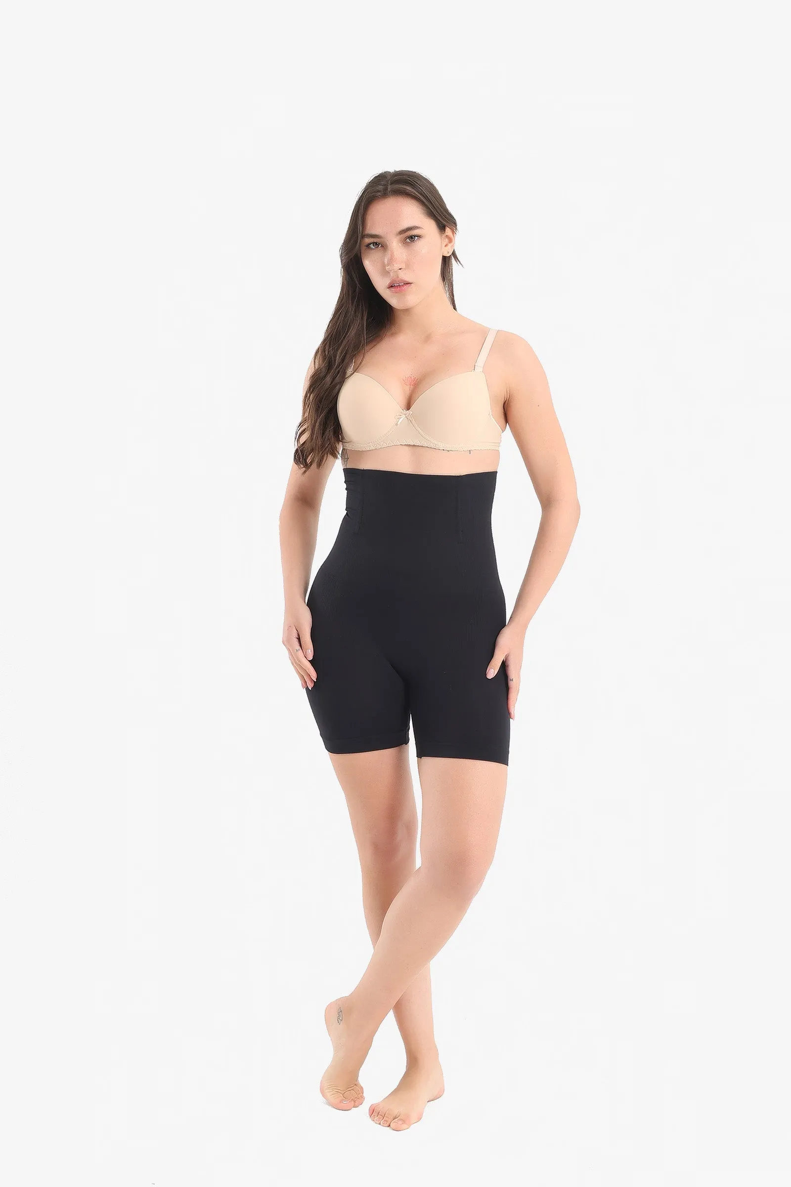 High-Waist Shapewear Shorts