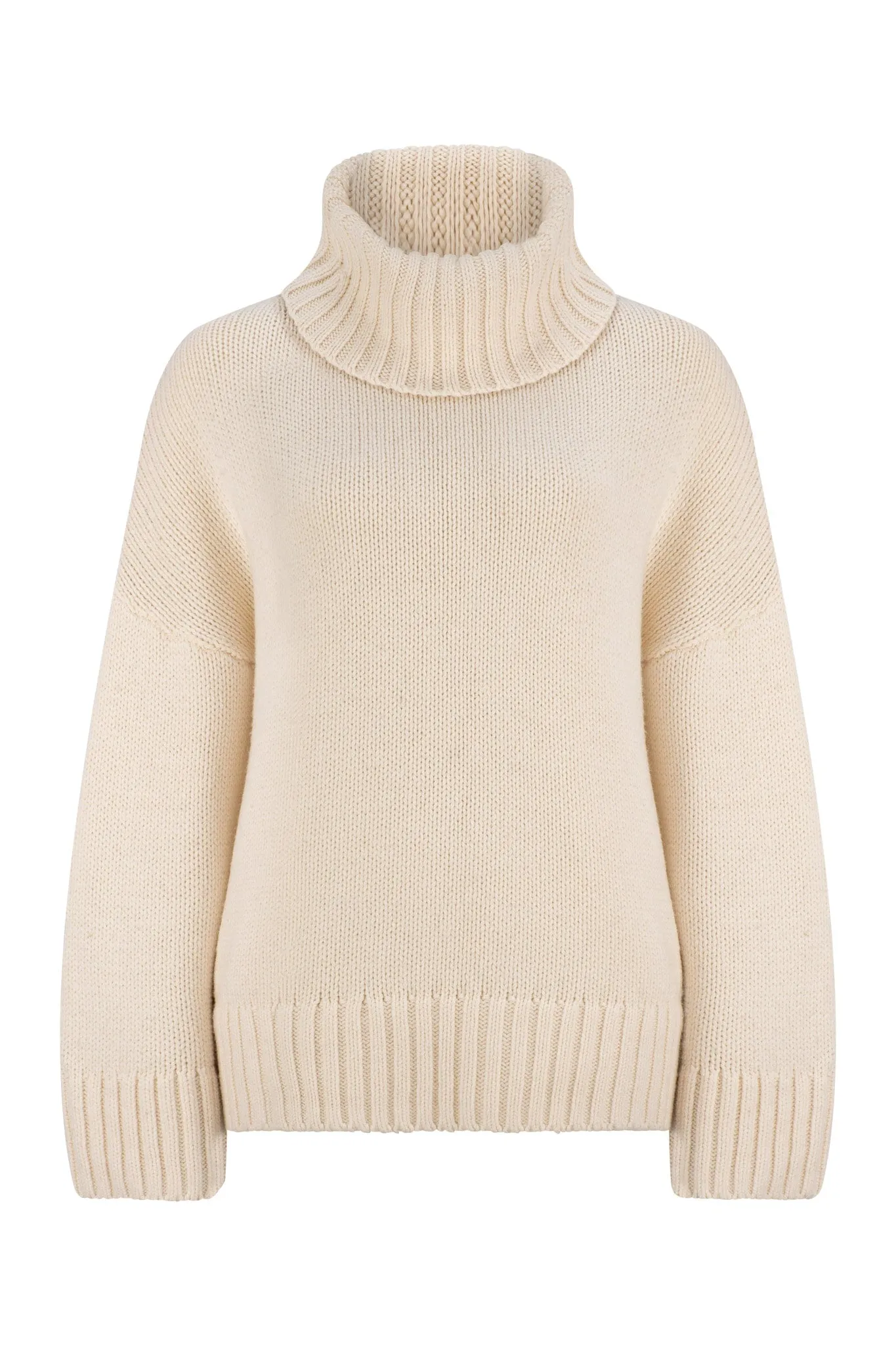 Ivory NY Roll Neck