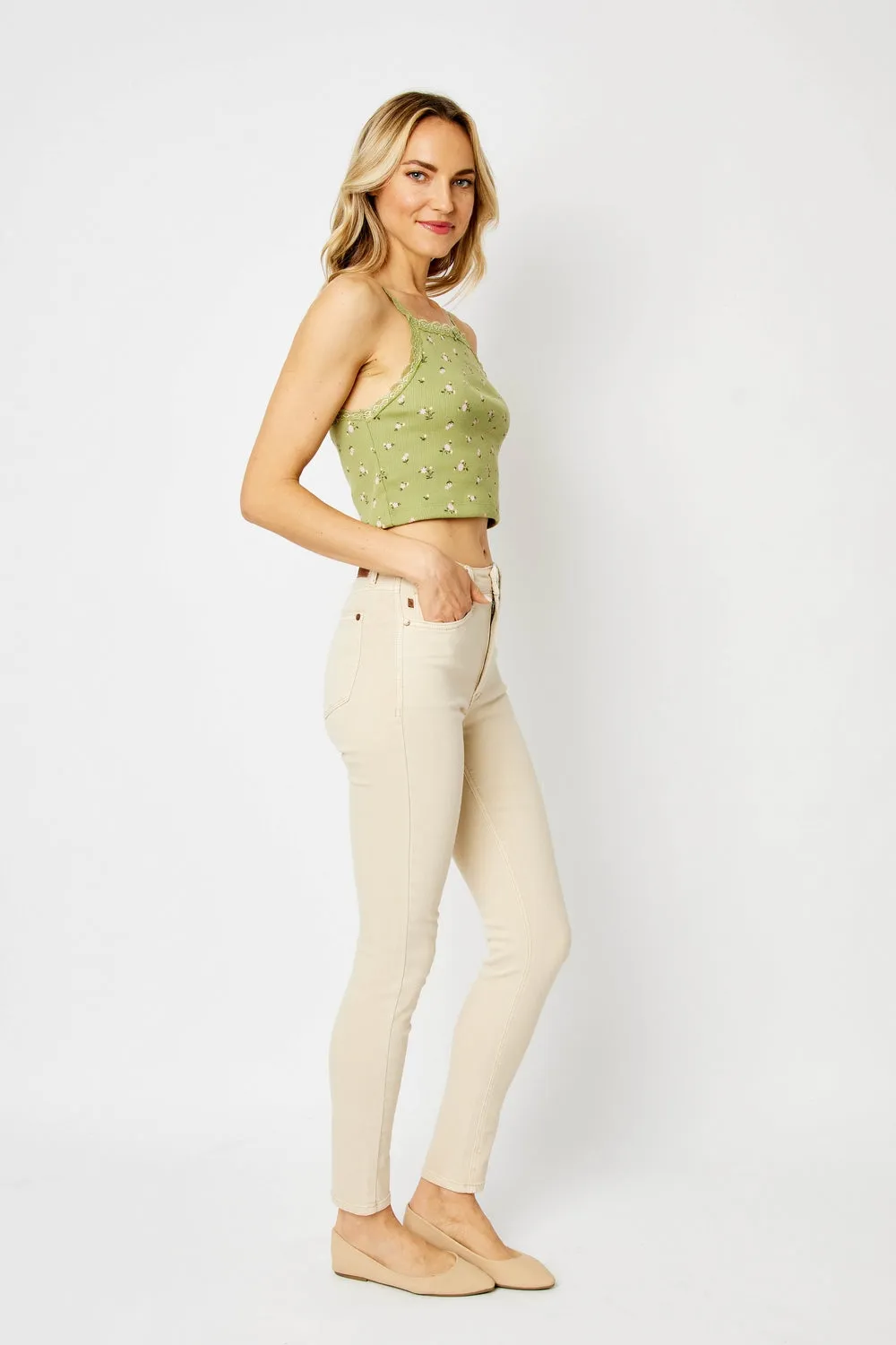 Julie High Rise Natural Tummy Control Skinny Jeans