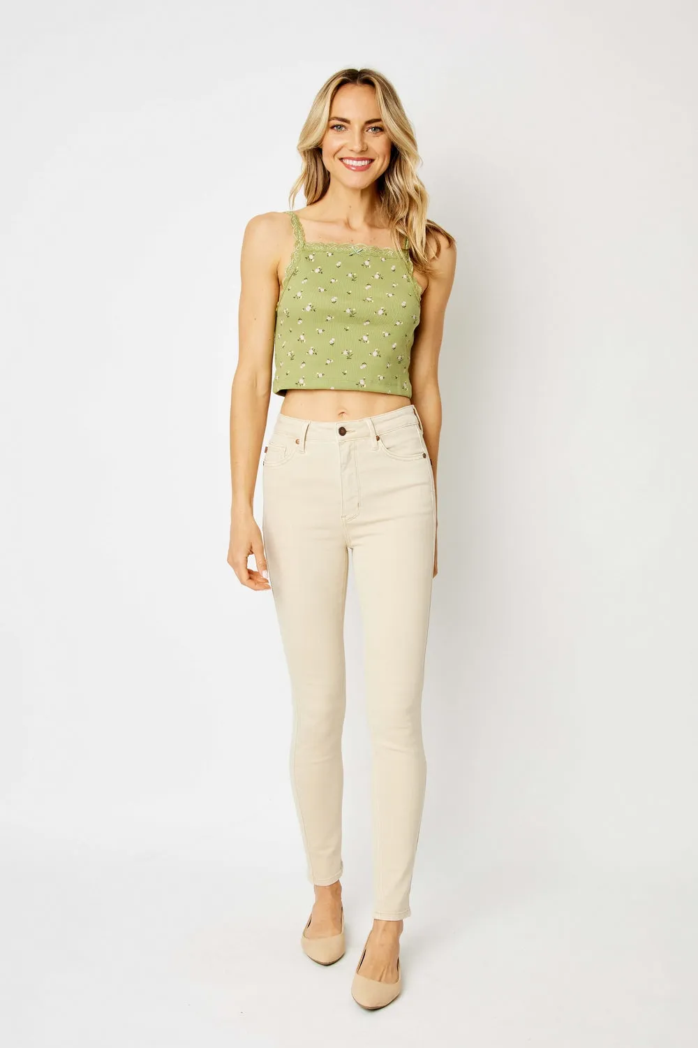 Julie High Rise Natural Tummy Control Skinny Jeans