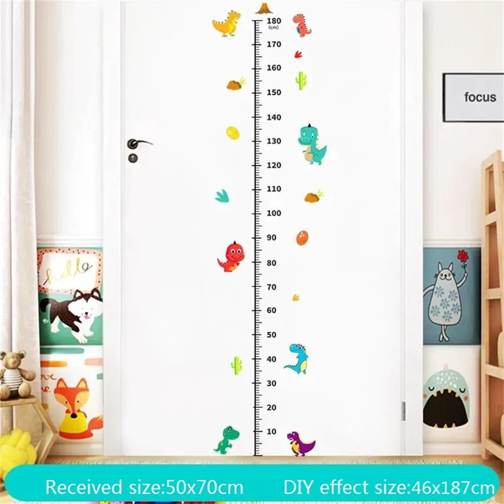 Jungle Baby Height Ruler Cartoon