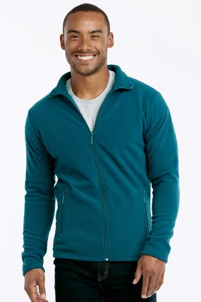 KNOCKER MEN'S POLAR FLEECE JACKET (PF2000_TEAL)