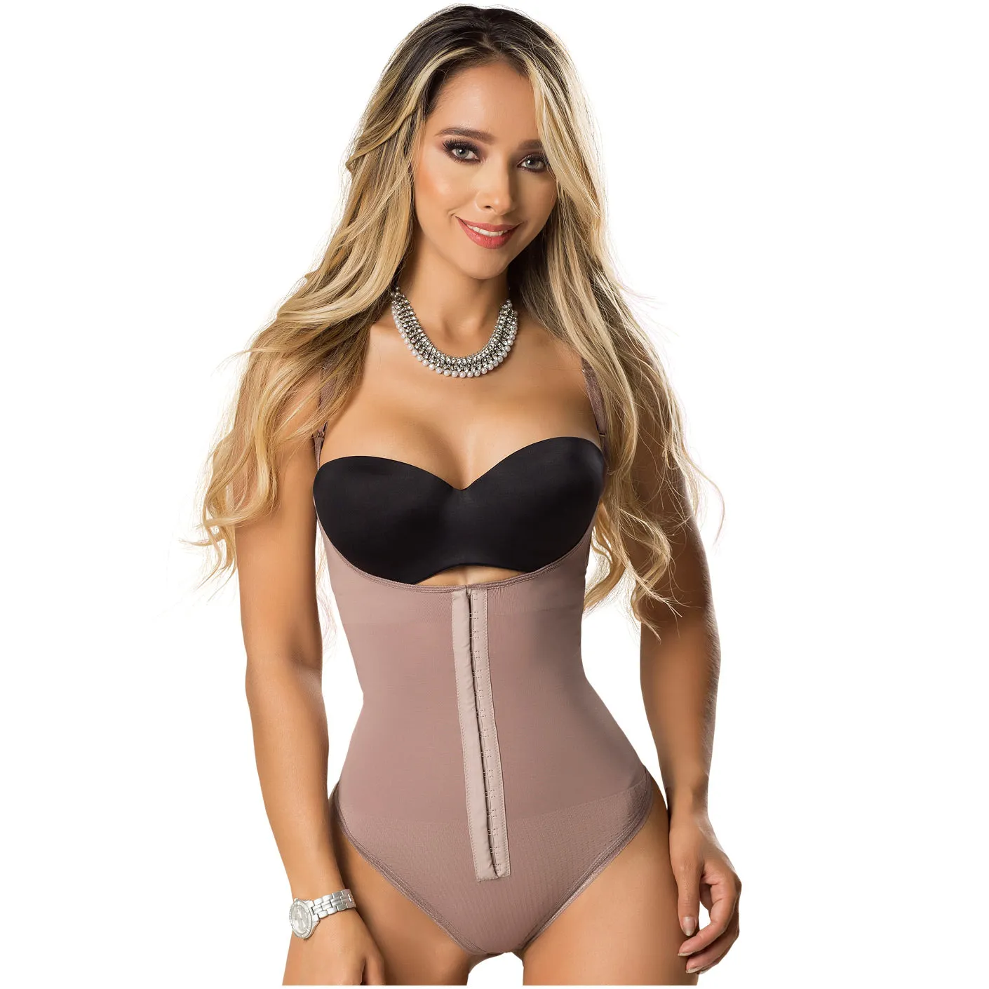 LT. Rose 21827 |  Tummy Control Thong Shapewear for Women | Everyday Use Colombian Fajas