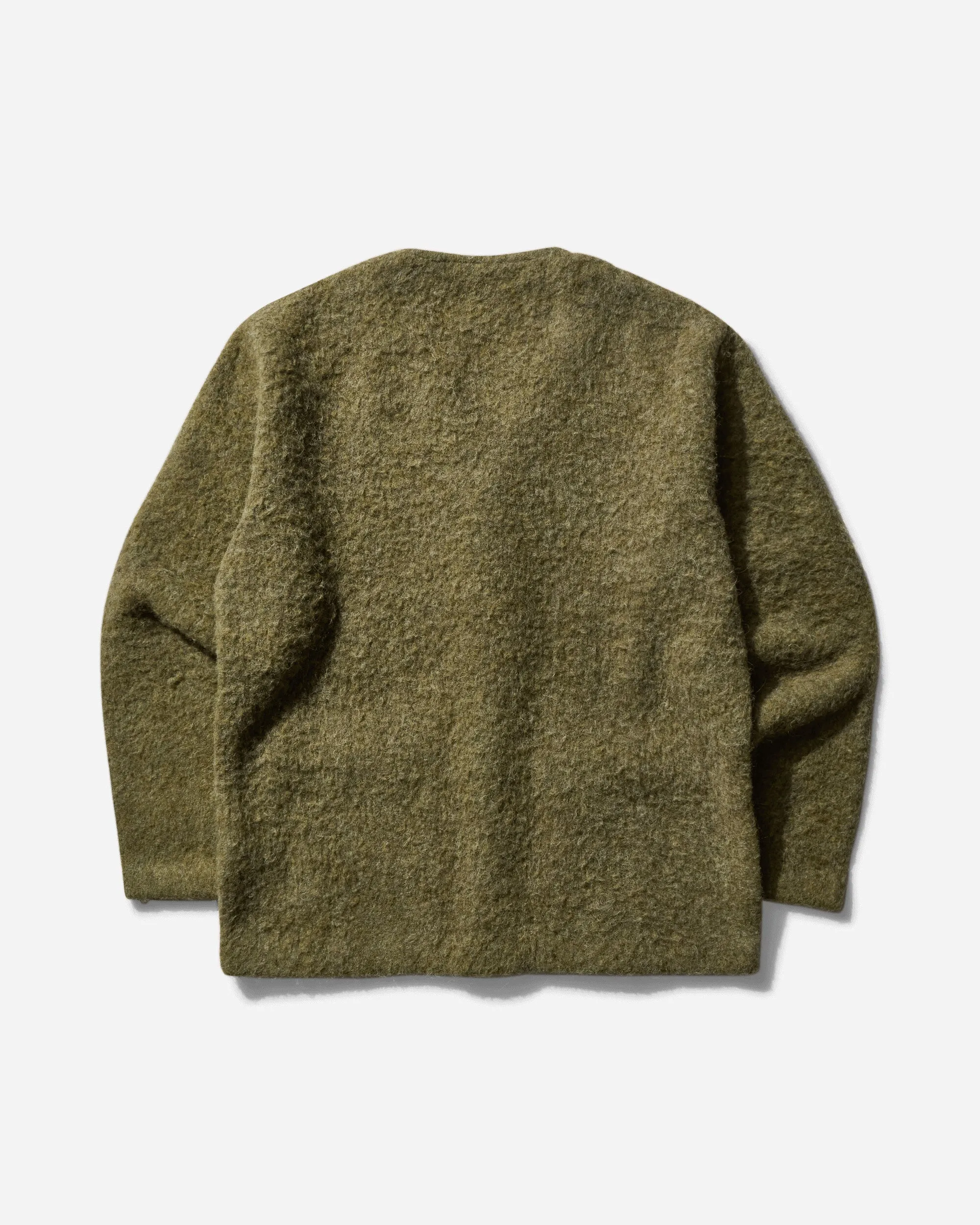 Men's Tumble Wool Cardigan Fresh Moss