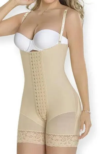 Mid Thigh Strapless Body shaper #0066