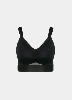 Molded Cup Bra with Mesh Back Detail