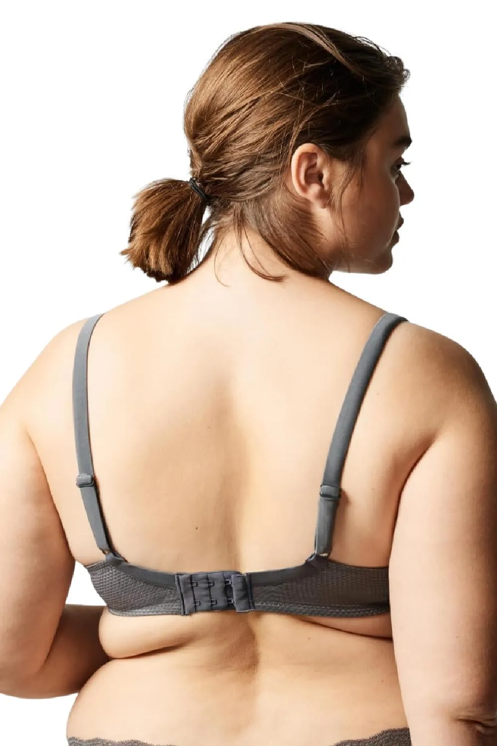 Passionata Brooklyn Plunge T-Shirt Bra, Smokey Grey (5701)