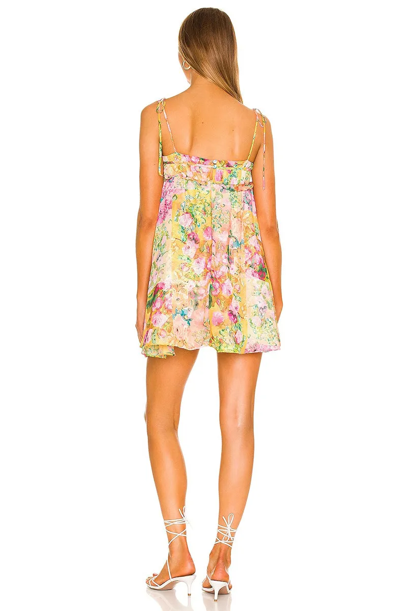 Perfect Vacay Floral Print Mini Dress