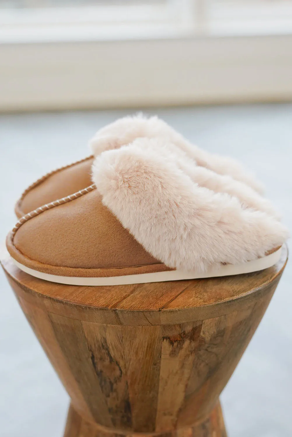 Plush Suede Winter Home Slippers