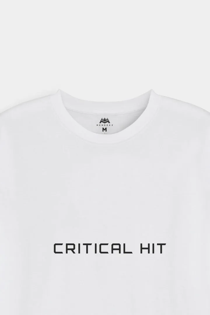 Printed Graphic Tee - White