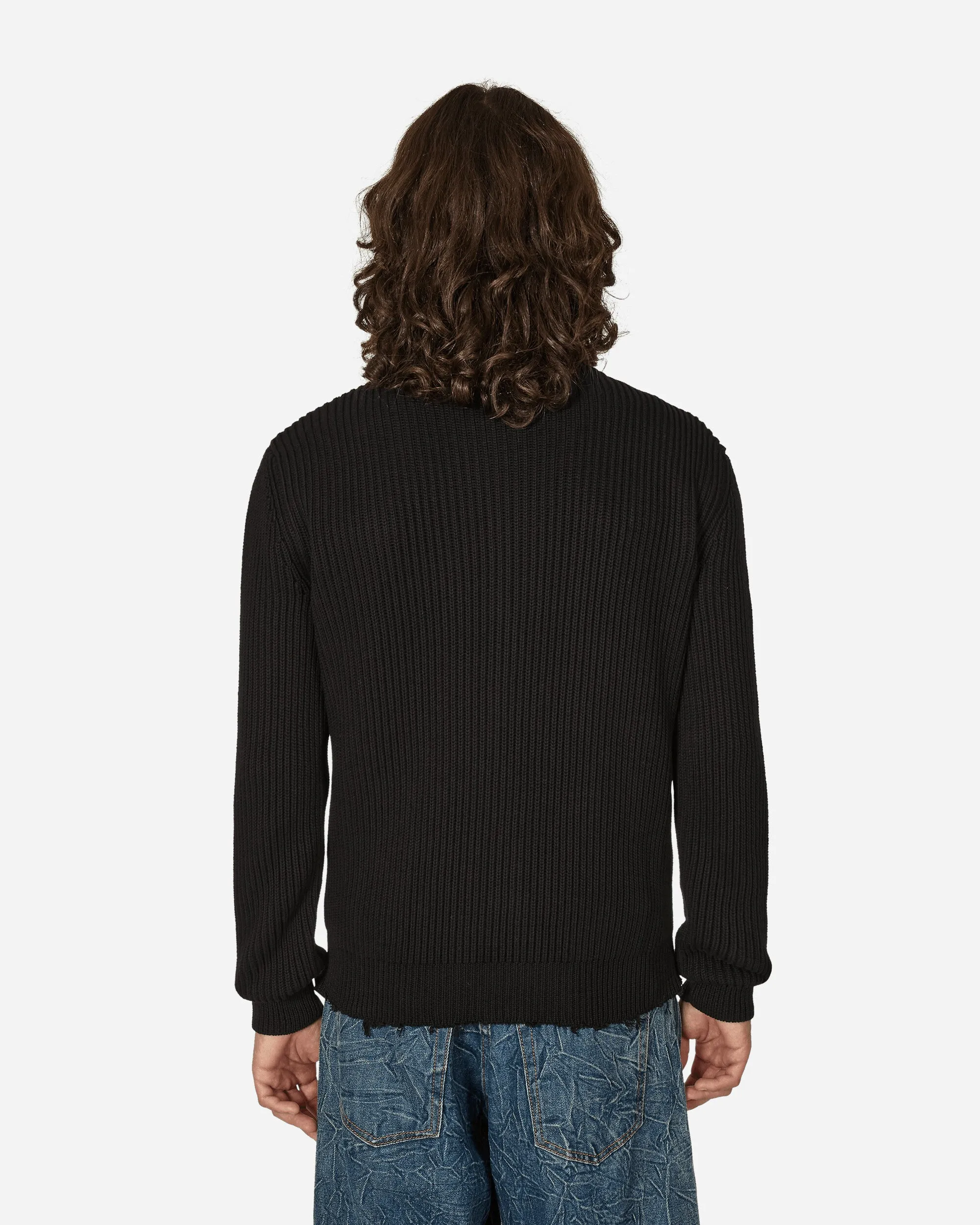 Ribbed Cotton Jacket Black