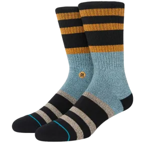 STANCE Staggered Socks Washed Black