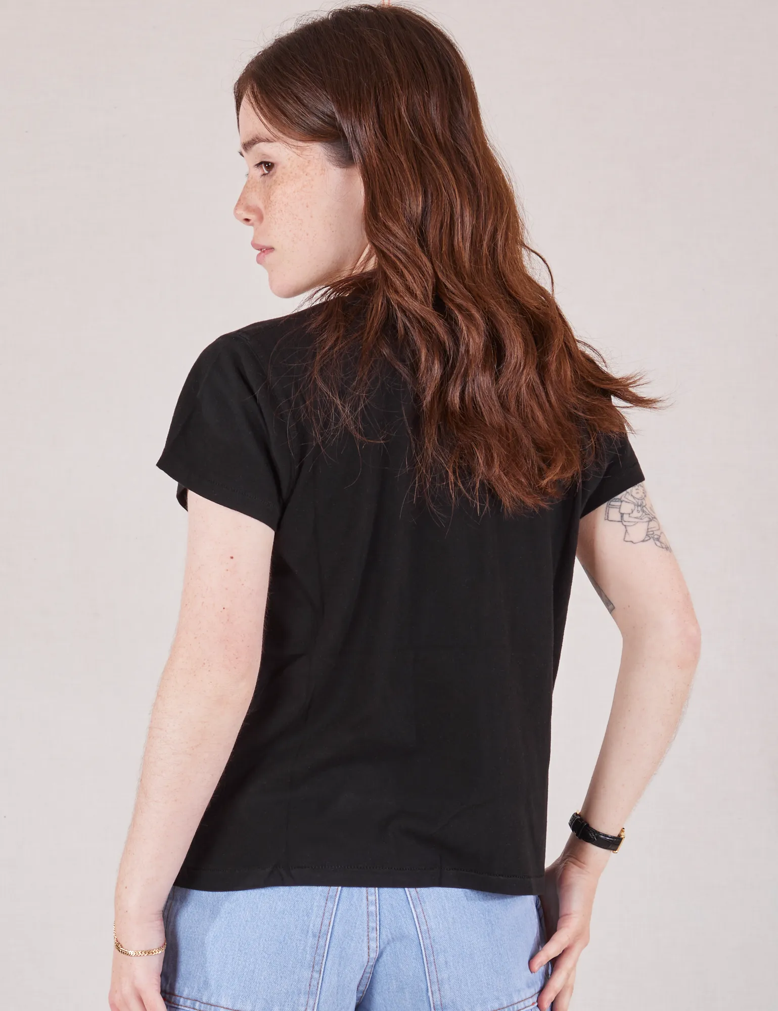 The Organic Vintage Tee - Basic Black