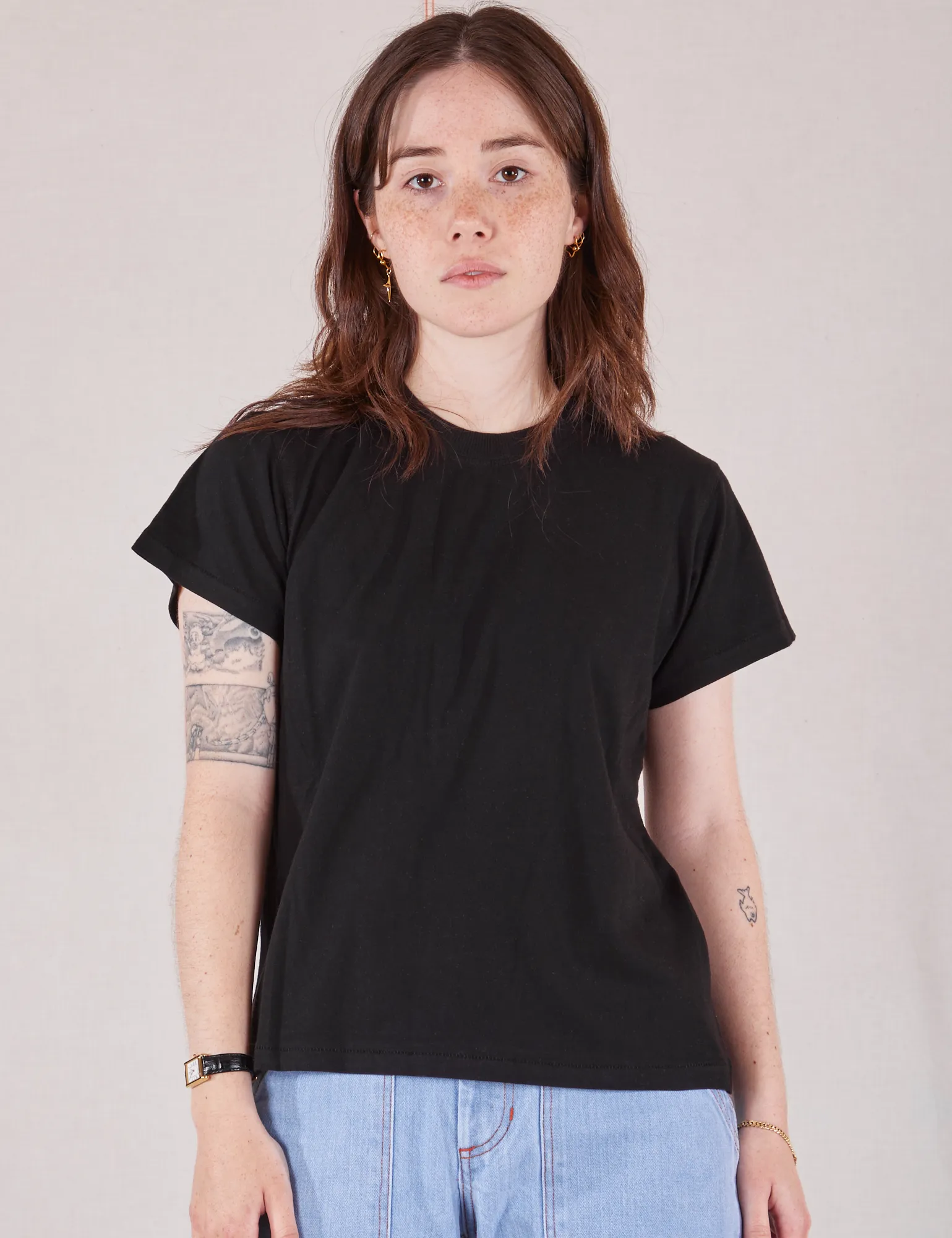 The Organic Vintage Tee - Basic Black