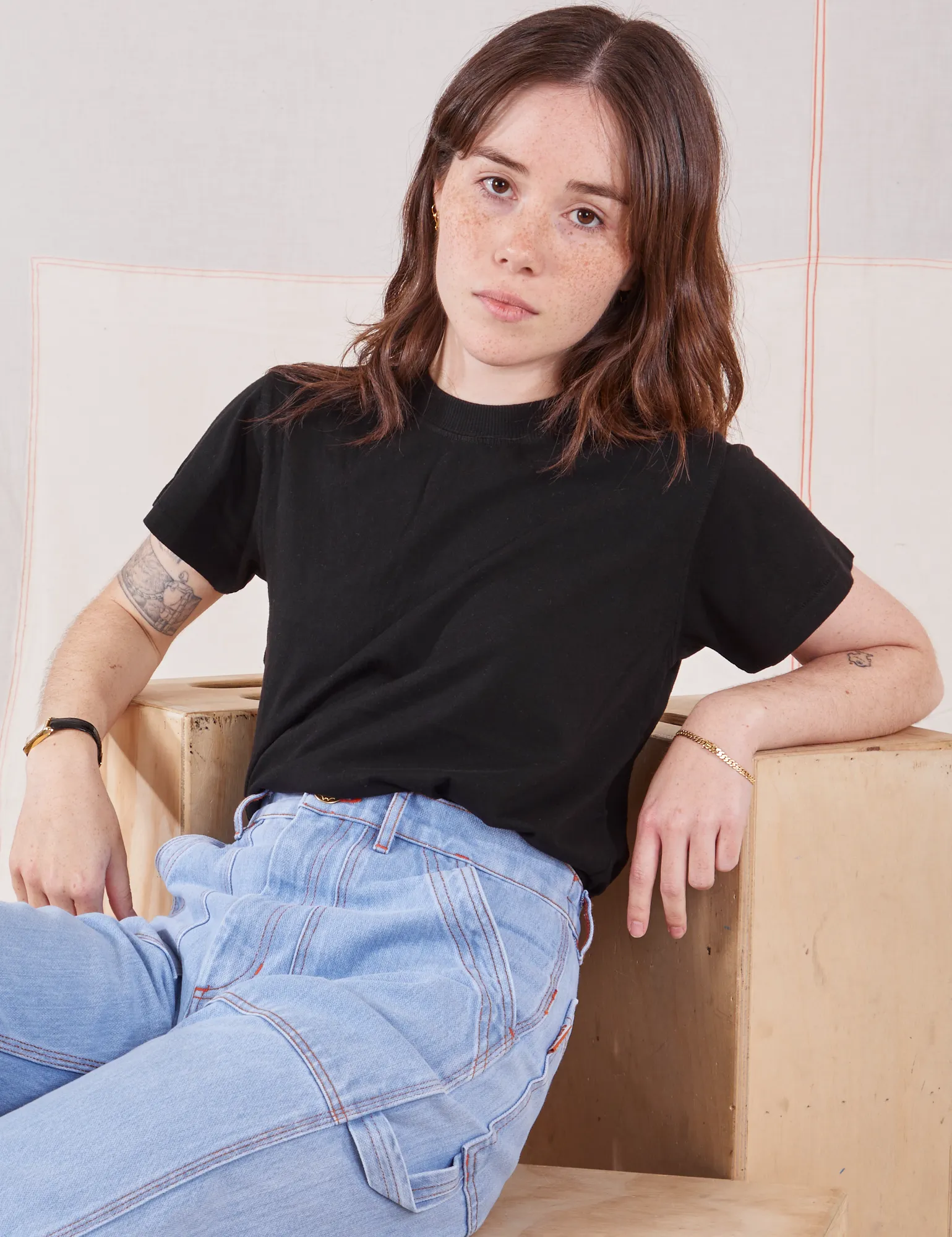 The Organic Vintage Tee - Basic Black