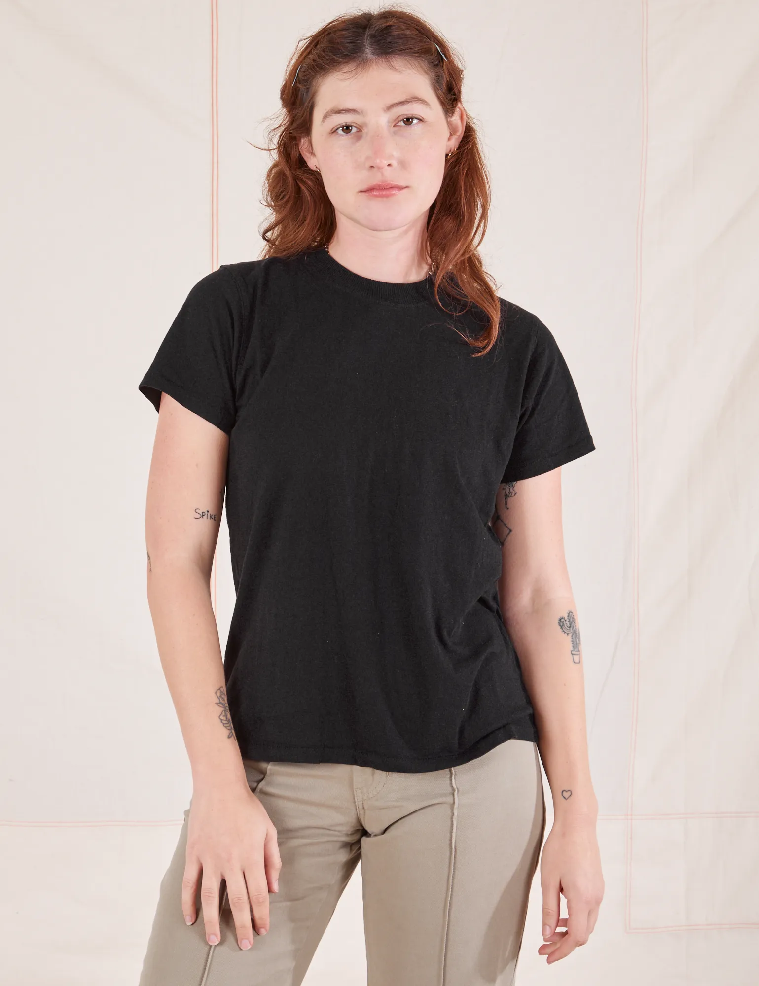 The Organic Vintage Tee - Basic Black