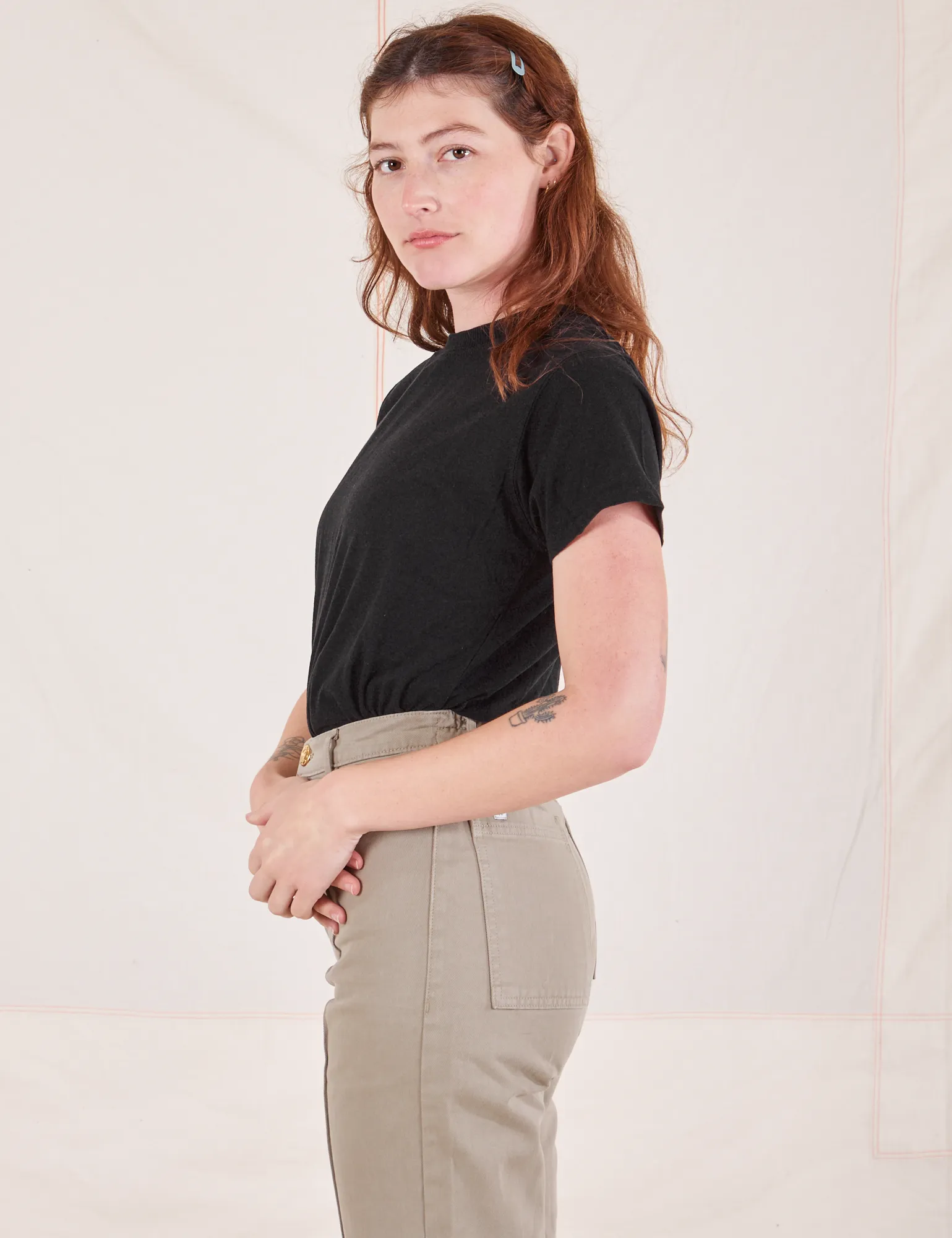 The Organic Vintage Tee - Basic Black